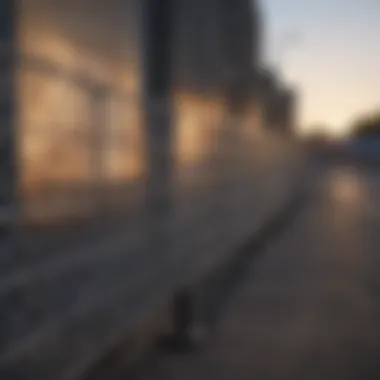 Robust Chain Link Barrier for Industrial Security Industrial Security Fence