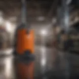 Industrial Shop Vacuum in Warehouse
