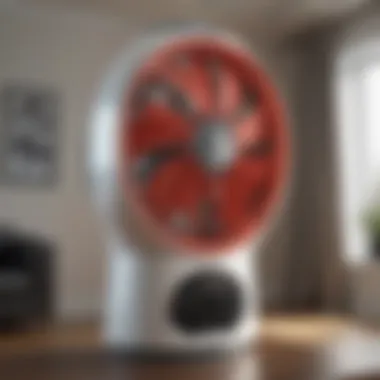 Innovative Bladeless Tower Fan Design