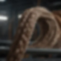 Innovative braided polypropylene rope in industrial setting