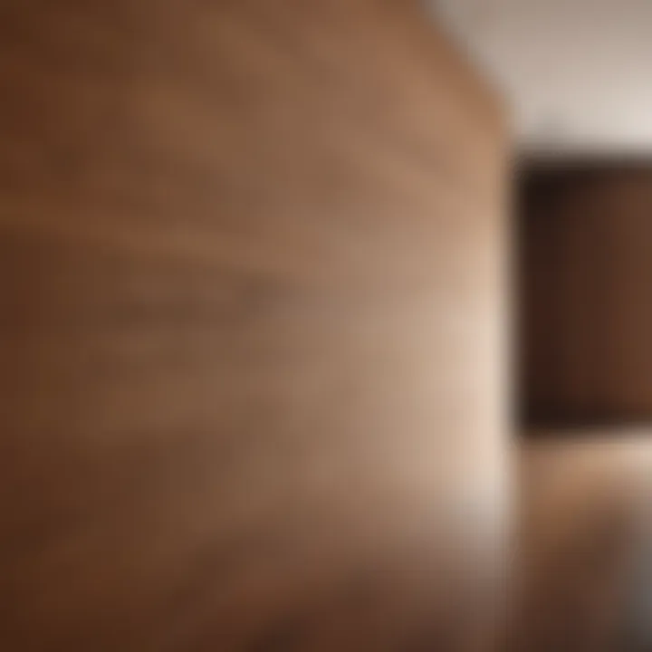 Minimalist Wood Paneling Design