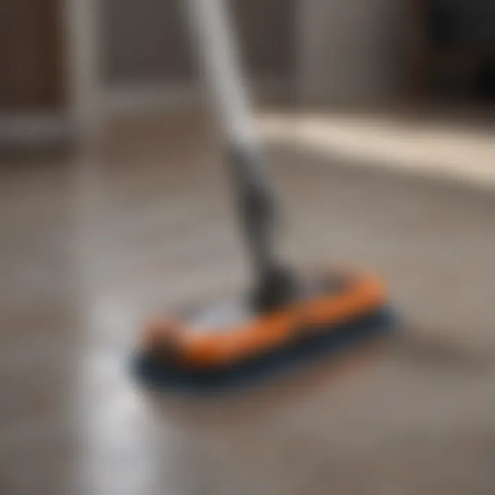 Innovative design of floor spray mop