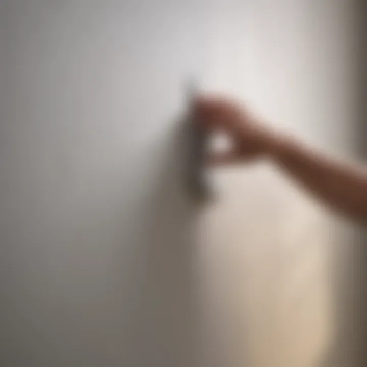 Innovative drywall patching technique