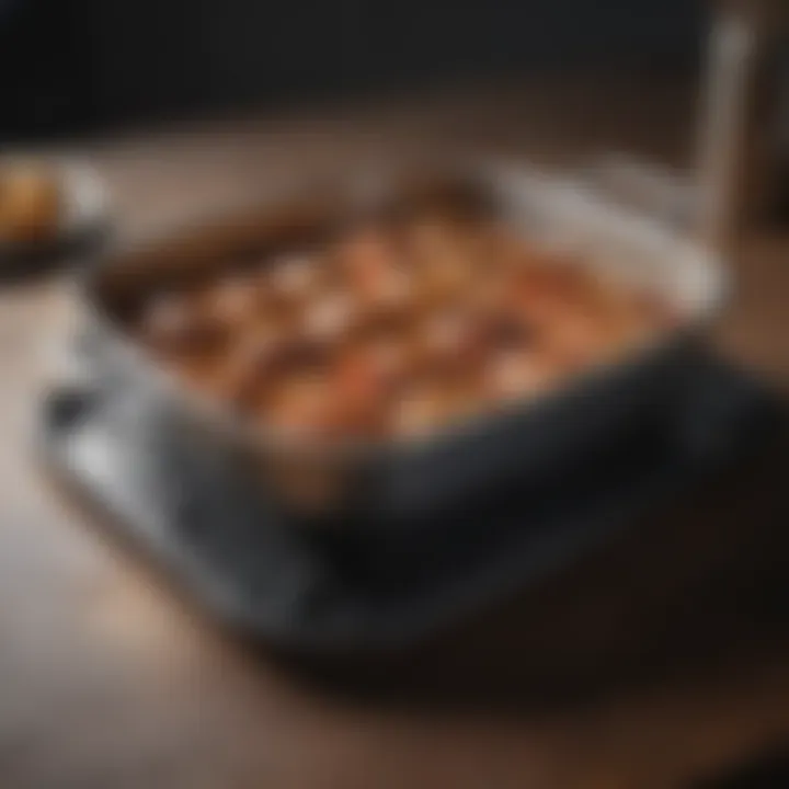 Roaster pan showcasing innovative features for enhanced cooking experiences