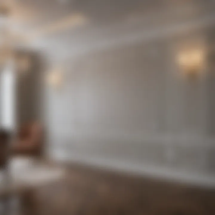 Sleek Peel and Stick Base Molding Application in Contemporary Space