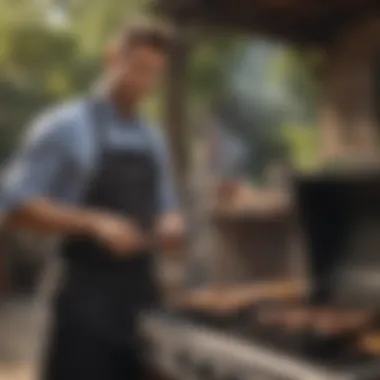 Tech Savvy Grill Master Innovative smart grill with advanced technology