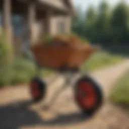 Innovative wheelbarrow design for efficient use