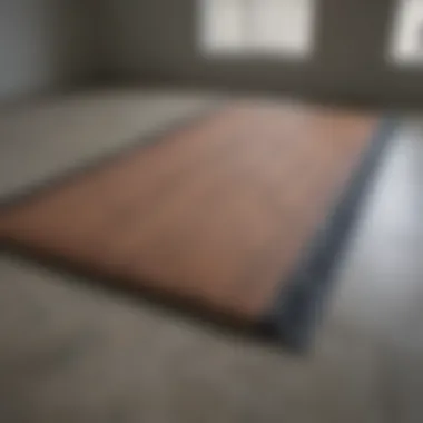 Installation process of bypass barn door floor guide