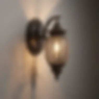 Various types of wall sconces for style selection