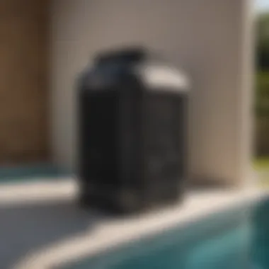 Innovative pool filter system installation process