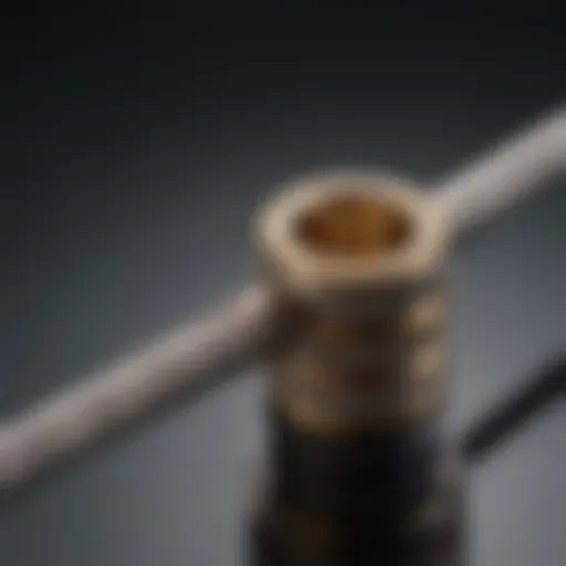 Intricate Design of the Smallest Threaded Rod
