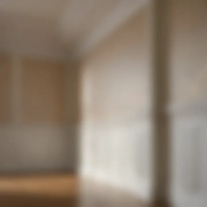 Intricate Details of Wainscoting and Cap Molding
