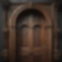 Intricate Door Frame Design