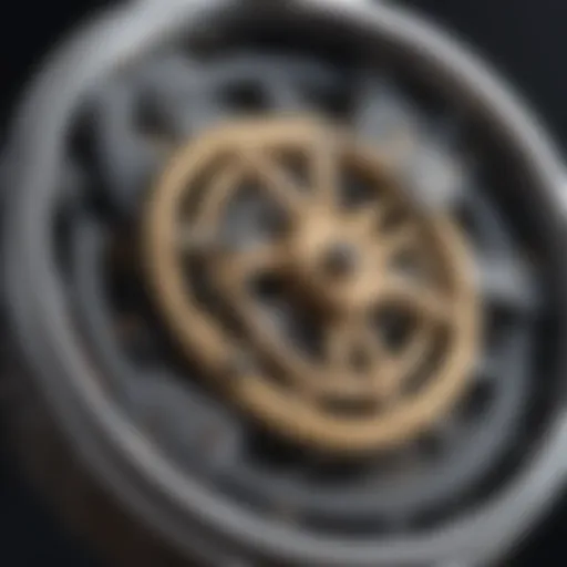 Sophisticated Gear Mechanism Sophisticated Gear Mechanism in Battery-Powered Clock