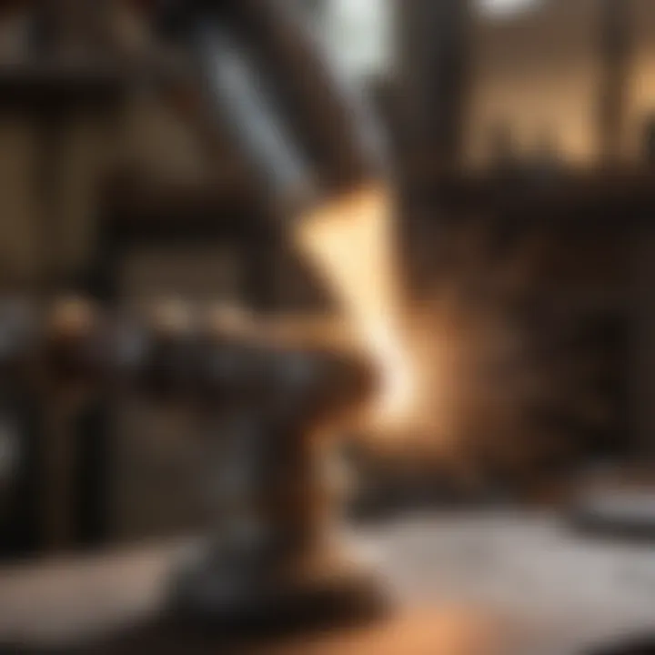 Intricate metal welding process