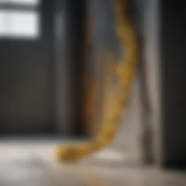 Building with Strength Practical applications of steel and yellow chain in construction