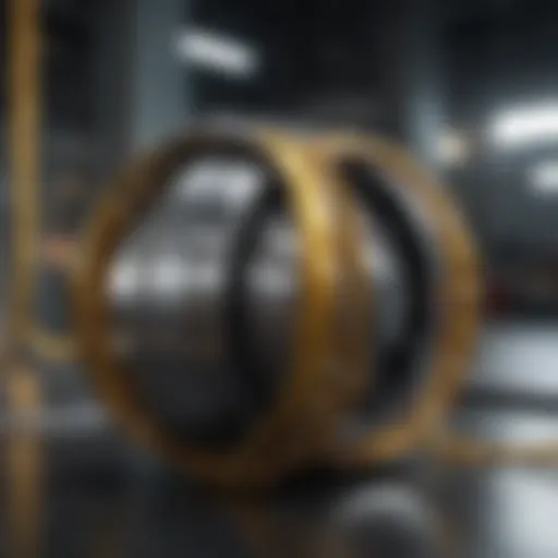 Abstract representation of steel properties