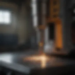 Detailed view of JB welding equipment showcasing precision engineering