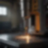 Precision Engineering of JB Welders Detailed view of JB welding equipment showcasing precision engineering