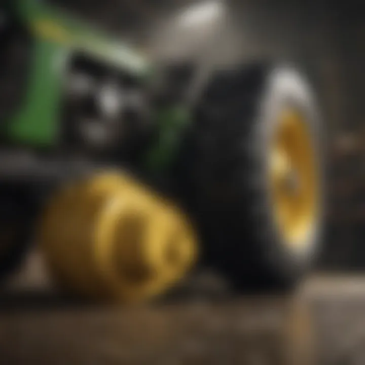 Durable material used in John Deere edger components