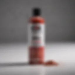 Abstract Artistic Representation of Kilz Sealer Primer Stain Blocker Chemical Composition