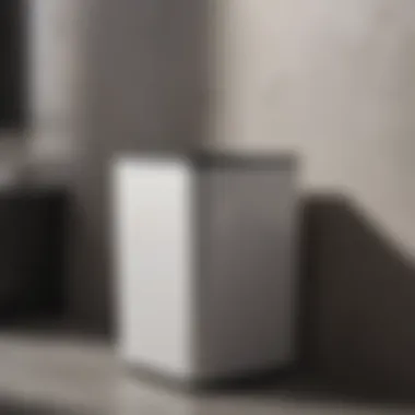 Modern Design Aesthetics Sleek and modern trash can design by Knape & Vogt