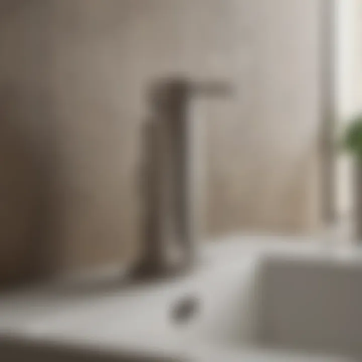 Sleek Kohler Soap Dispenser Pump Design Detail