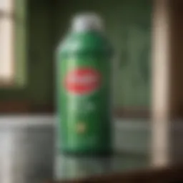 Vibrant Krylon Green spray paint on a creative art canvas