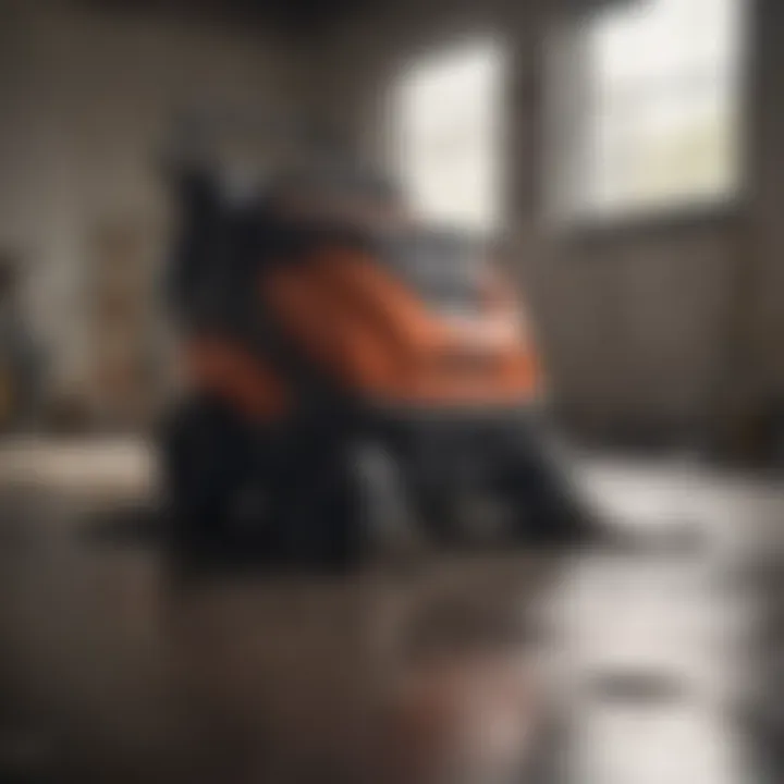 Cleaning large debris with 2 HP shop vac