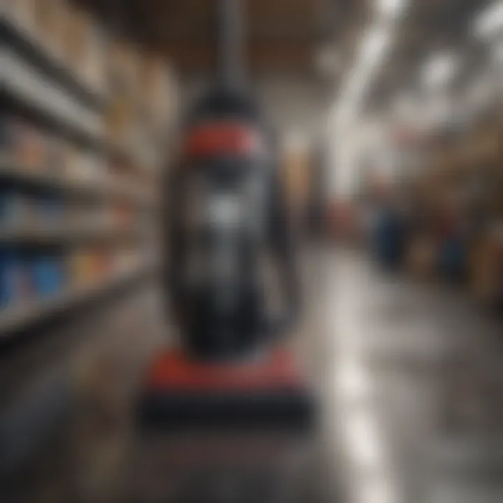 Large Shop Vacuum in Commercial Space