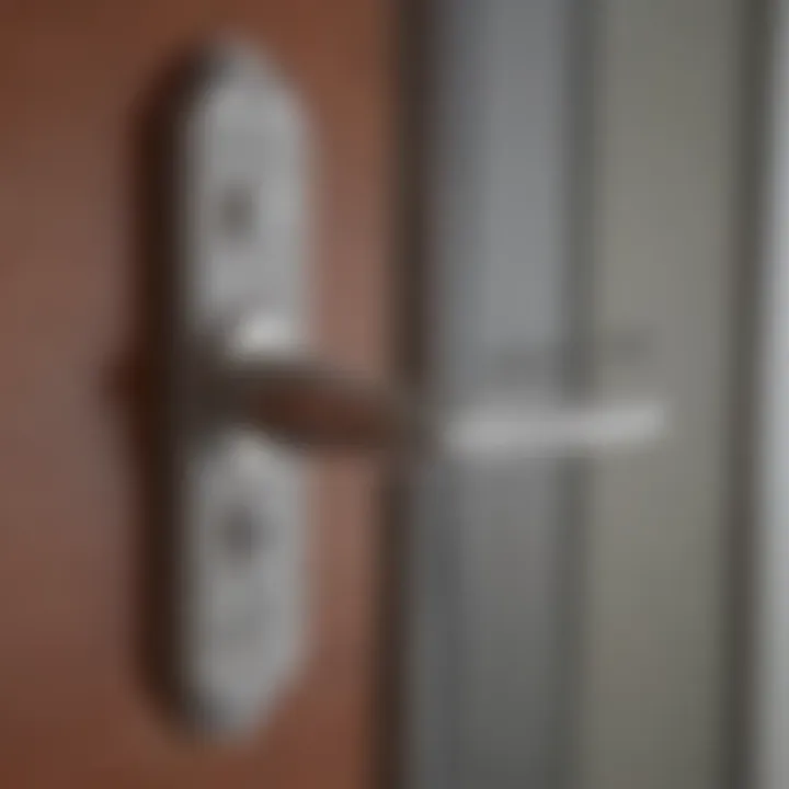 Modern Larson Glass Door Handle Installation Process