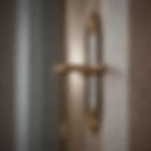 Elegant Larson Glass Door Handle in Luxurious Setting