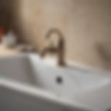 Adapter Installation Process Illustration of a laundry tub faucet to garden hose adapter installation process