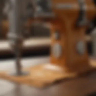 Vintage Craftsmanship: Carhartt Logo on Sewing Machine Carhartt logo on vintage sewing machine