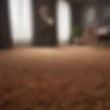 Luxurious carpet with 6-pound padding