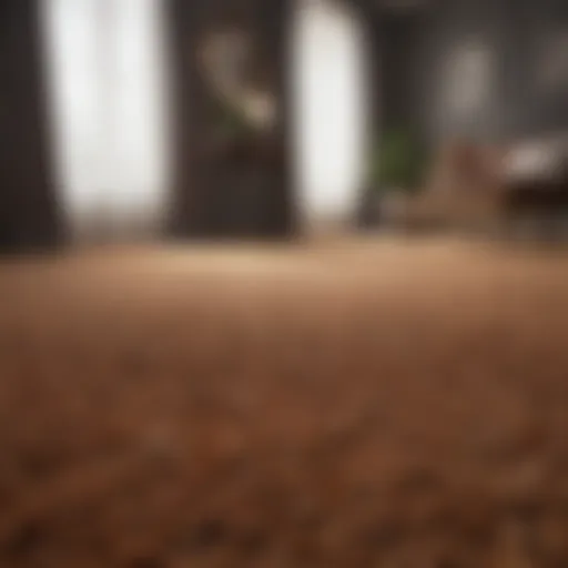Luxurious carpet with 6-pound padding