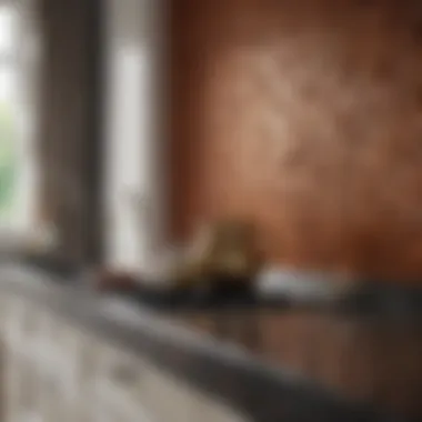 Opulent Color Selection Luxurious color palette for kitchen wall paint