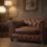 Luxurious Leather Sofa Conditioned with Guardsman Leather Conditioner