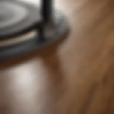 Essential Tools for Vinyl Plank Flooring Close-up view of luxury vinyl plank flooring installation tools