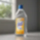 Abstract Lysol Multi-Surface Cleaner Bottle