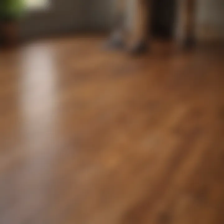 Maintaining wooden floor coated with Minwax Oil-Based Polyurethane