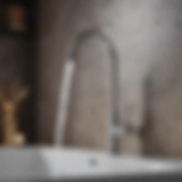 Stylish Marca Faucet Integration
