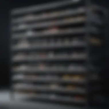 Comparison chart illustrating different types of Masterbuilt racks