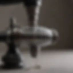 Aerator removal tool in action