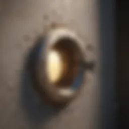 Artistic rendering of wall hole repair tools