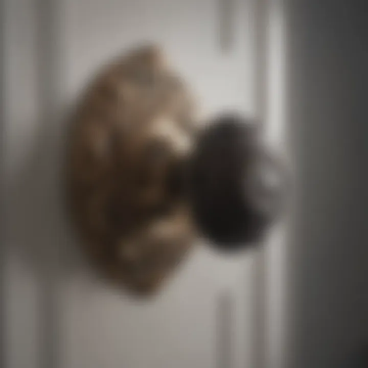 Step-by-step guide for door knob installation