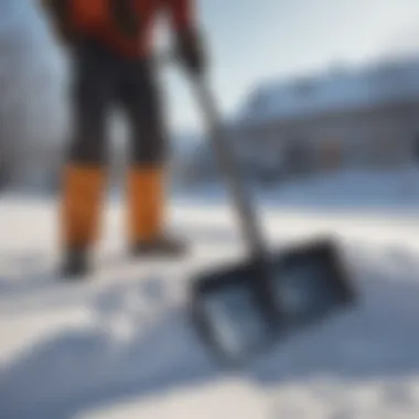 Innovative Ergonomic Shovel Handle Design Ergonomic shovel handle design
