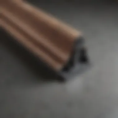 Different materials used for constructing sliding door bottom guides