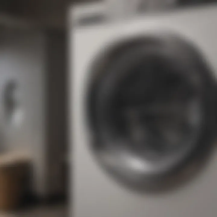 Close-up of durable materials used in outdoor clothes dryers
