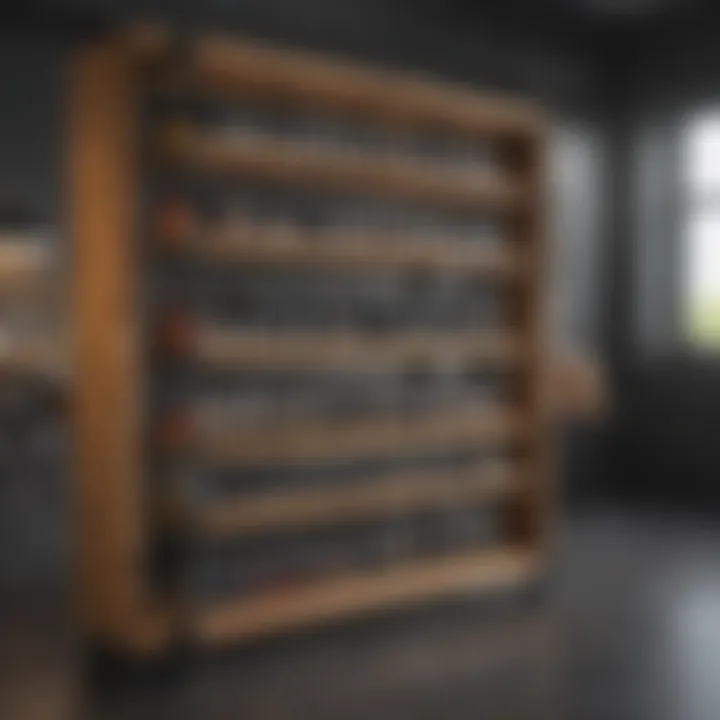 Space Optimization with Wood Rack Kit